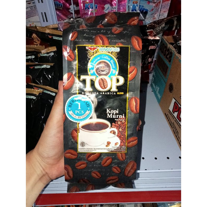 

Top Murni Kopi Hitam Bubuk 150g FREE gelas cantik