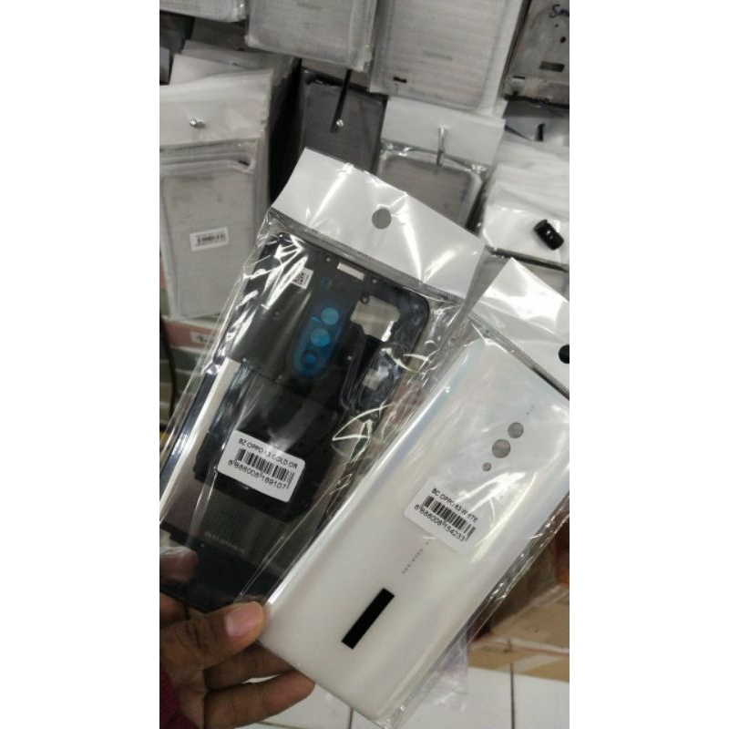 Backdoor Back Cover Plus Bazel OPPO K3 fullset Black