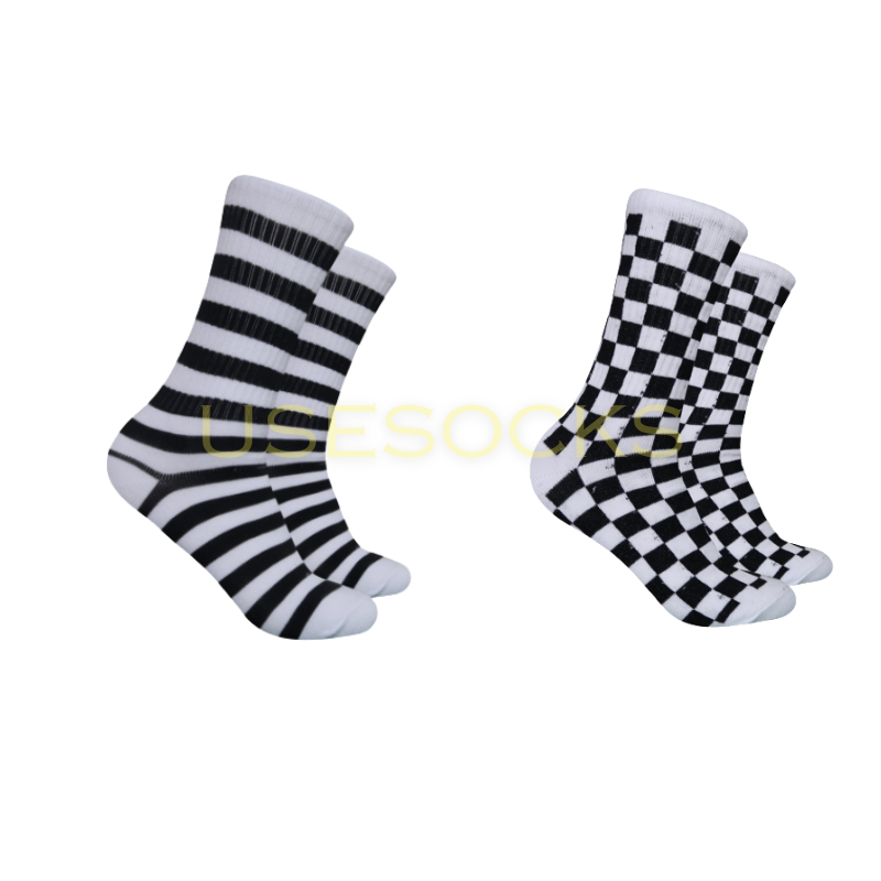 Kaos Kaki Dewasa Motif Oldschool - Kaus Kaki Skate Old School - Kos Kaki Pria