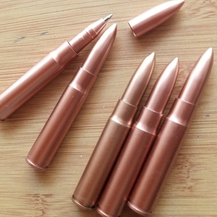 

Pulpen Mainan Berbentuk Peluru (Dummy Bullet 7.62mm Pen)