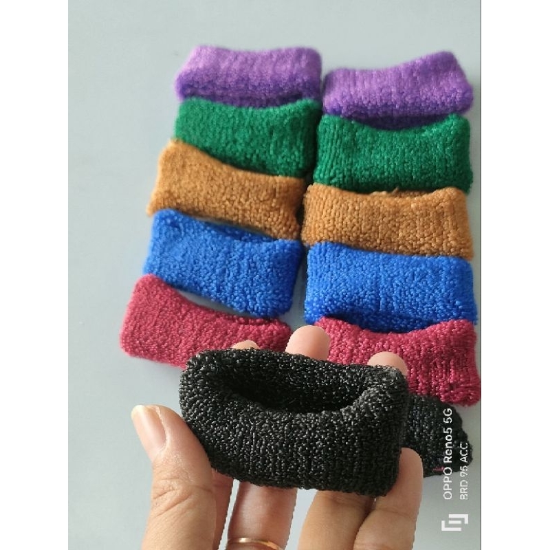 ikat rambut polos tebal / ikat rambut Korea / ikat rambut murah