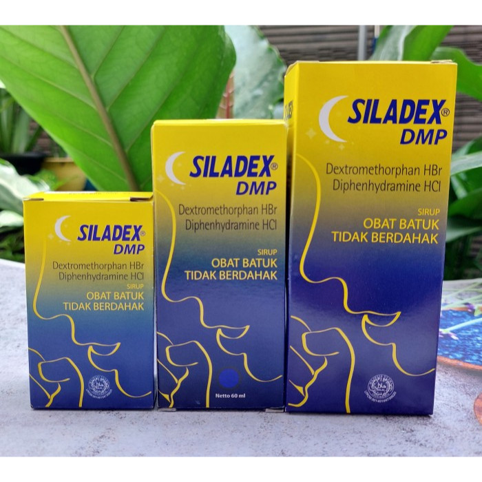 Siladex DMP Sirup 30ml 60ml 100ml (Kuning) / Obat Batuk Kering / Obat Batuk Alergi / Obat Batuk Tida