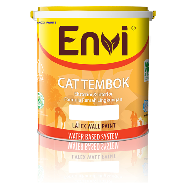 CAT TEMBOK ENVI 1KG READY SEMUA WARNA