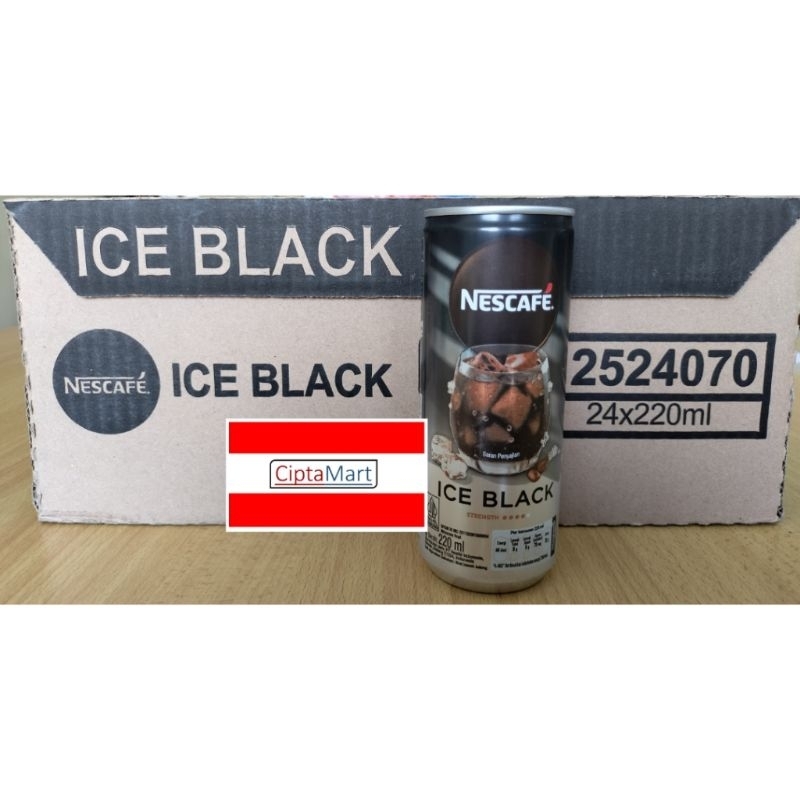 

Nescafe Ala Cafe Ice Black Kaleng 24 x 220 ml