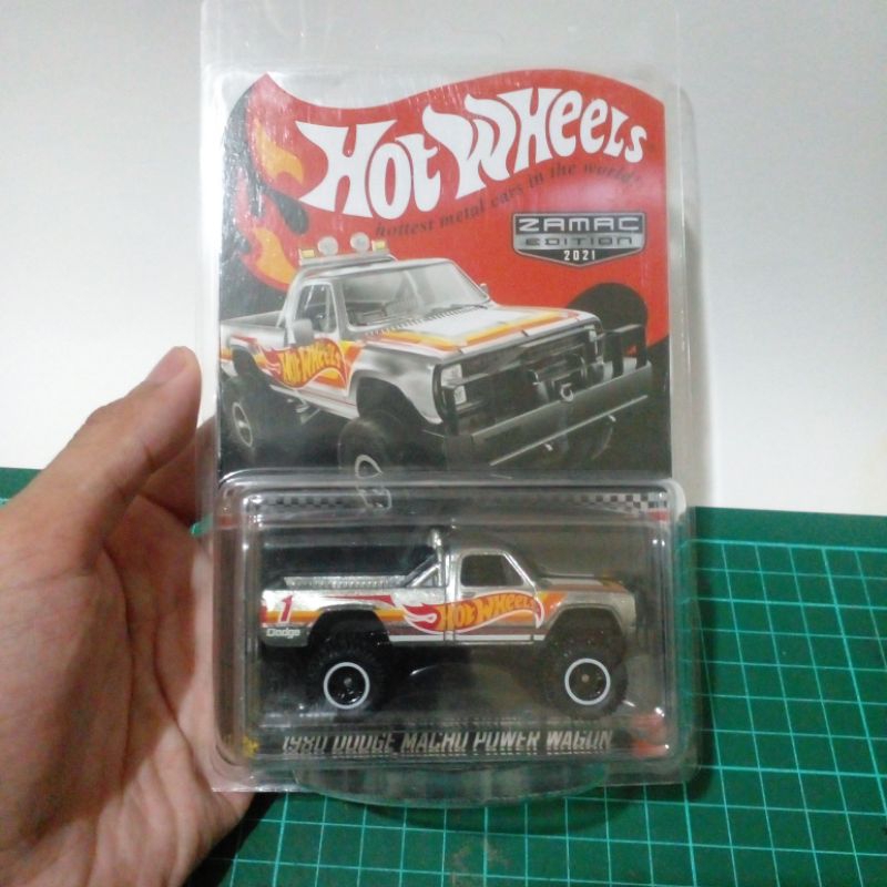 hot wheels premium zamac 1980 dodge macho pawer wagon