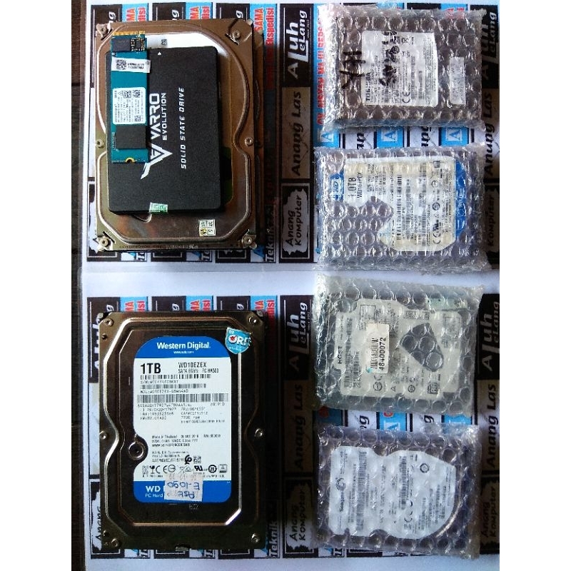 hardisk ssd cpu laptop komputer kamera cctv ps playstation 120 128 gb 160 gb 250 GB 256 GB 320 gb 50