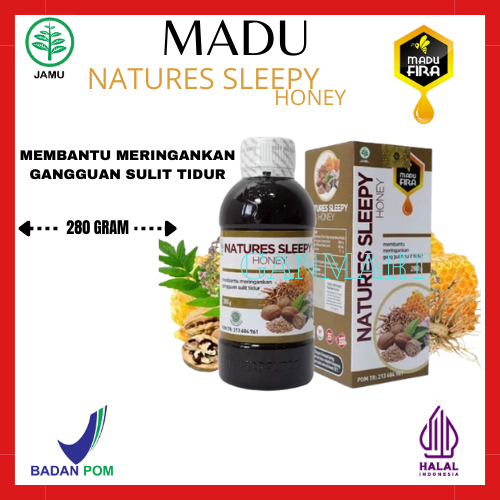 

Madu Natures sleepy honey madu insomnia gangguan susah tidur