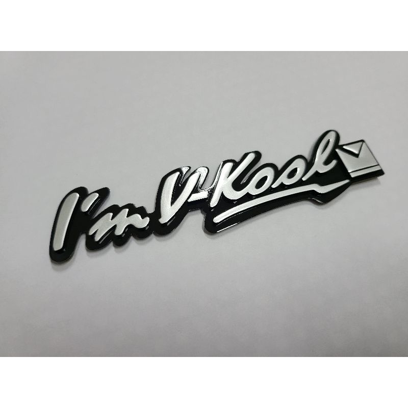 Sticker Vkool Timbul Premium Original PVC / stiker vkool