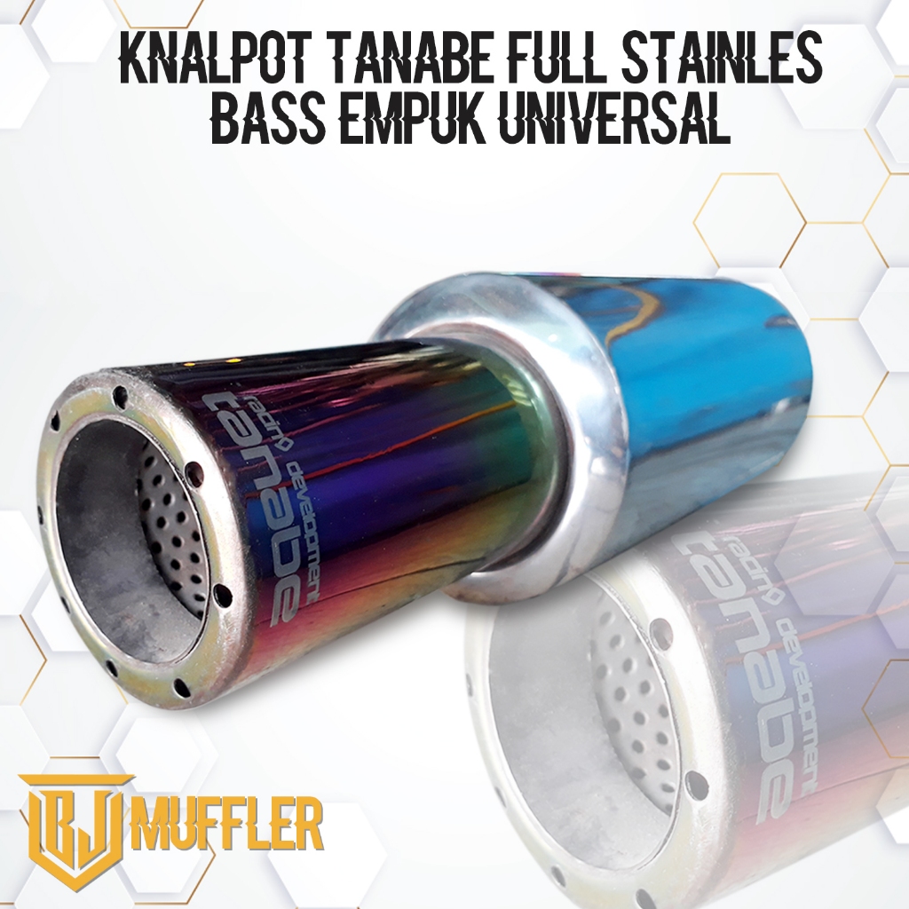 Tanabe Knalpot Racing Mobil Universal Full Stainles