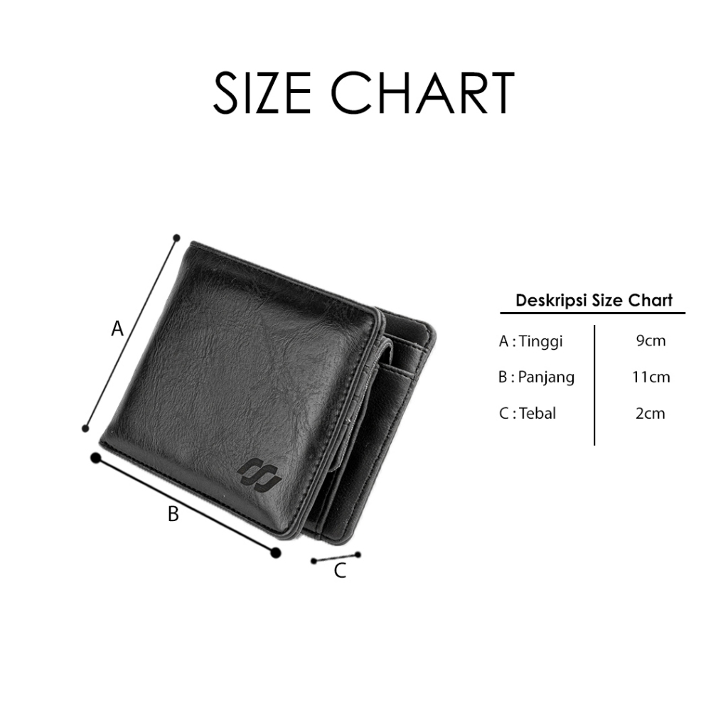 promo rusel co - wallet walter dompet lipat dompet kulit pria simpel