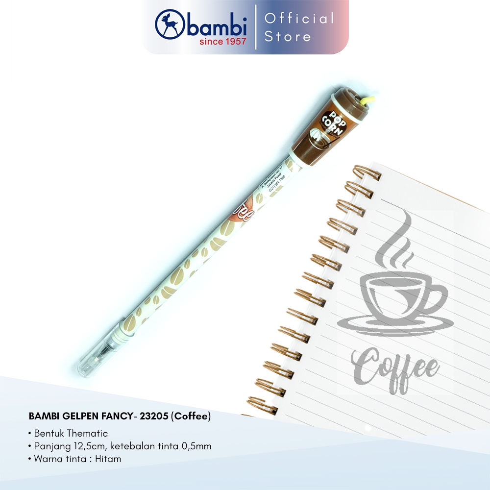 

Bambi Gelpen Fancy Edisi Coffee Cup Original