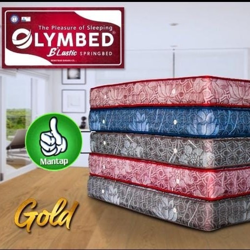 BAZAAR - Matras Olymbed by Big Land Springbed 120x200 & 160x200 - Garansi Per 10 Tahun