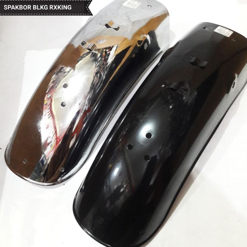 SPAKBOR SLEBOR BELAKANG RX KING BLACK CHROME