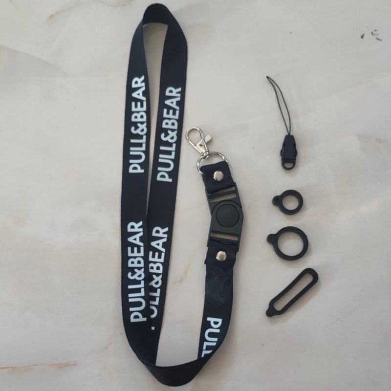 

TALI LANYARD PULL&BEAR PULL AND BEAR Premium / gantungan kunci / gantungan id card / gantungan flashdisk / nametag hp / handphone BEST SELLER COD a2