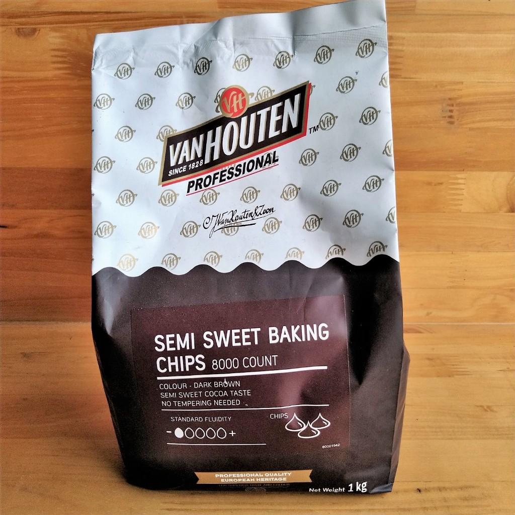 

Van Houten Semi Sweet Baking Chips 8000ct / Choco Chips 1kg