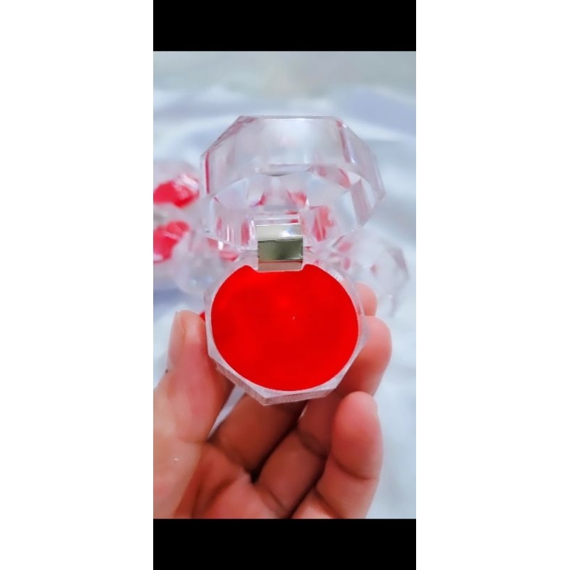 wadah /tempat cincin love / wadah cincin tunangan /kotak perhiasan cincin
