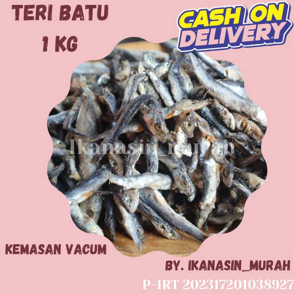 

IKAN ASIN TERI BATU 1KG / IKAN ASIN MURAH BISA COD