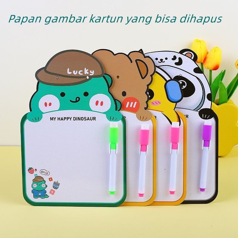 SEMPURNA1688 - Papan tulis cute papan tulis karakter anak lucu papan tulis belajar menulis