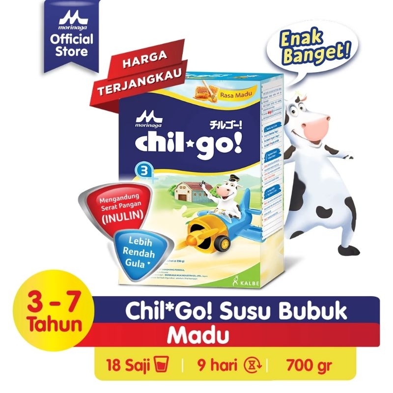 Chil go powder 3+ 700gr Madu