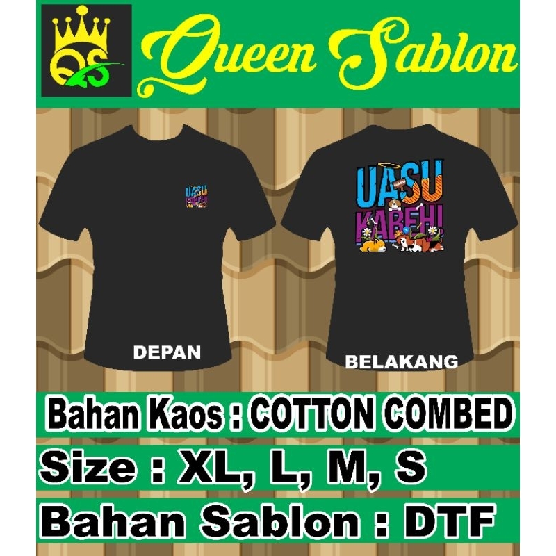 KAOS ASU KABEH MURAH