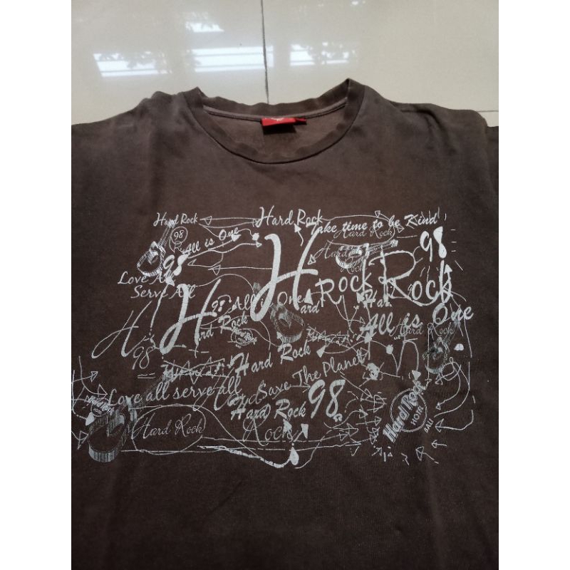 Kaos Hard Rock Hotel Bali Ori Size S Preloved