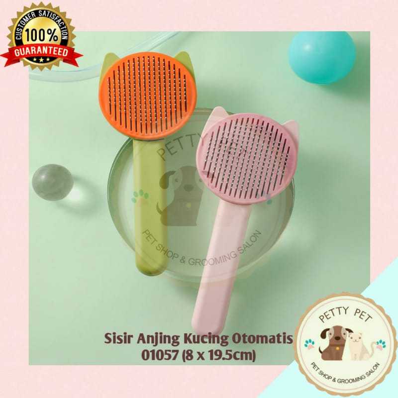 Sisir Hewan Otomatis Sisir Anjing Sisir Kucing Otomatis Sisir Grooming Anjing Kucing Pet Grooming Br