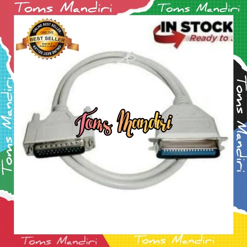 KABEL LPT PRINTER PARALEL DB25 EPSON LX-300/LX-300+ (1,5 METER)