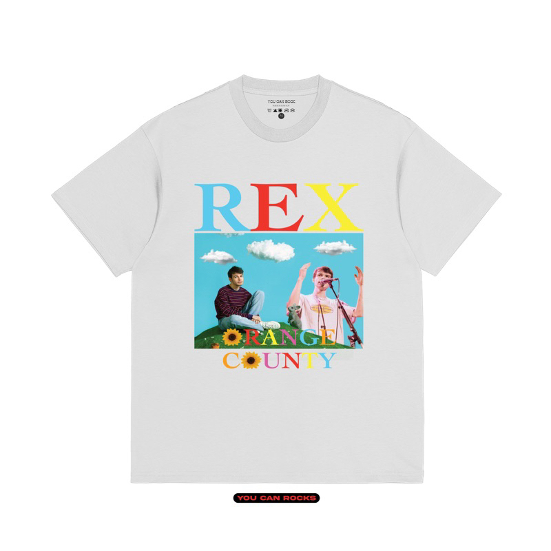 T-SHIRT REX ORANGE COUNTY WHITE