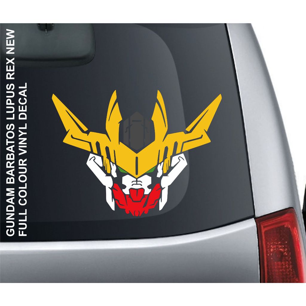 Sticker Cutting Gundam Barbatos Lupus Rex ver.2 Murah Keren