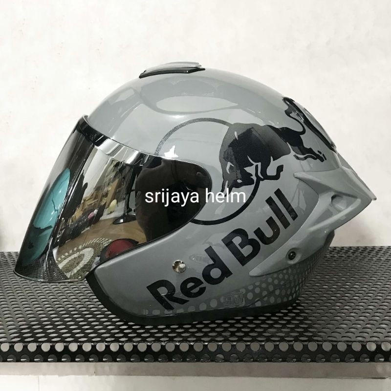 HELM DYR DY PAKET GANTENG REDBULL MODEL KAIROZ PAKET GANTENG