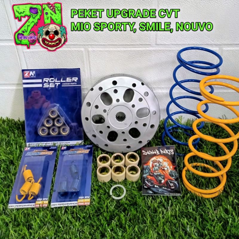 PAKET UPGRADE CVT MIO SPORTY, MIO SMILE, PAKET KIRIAN CVT MIO