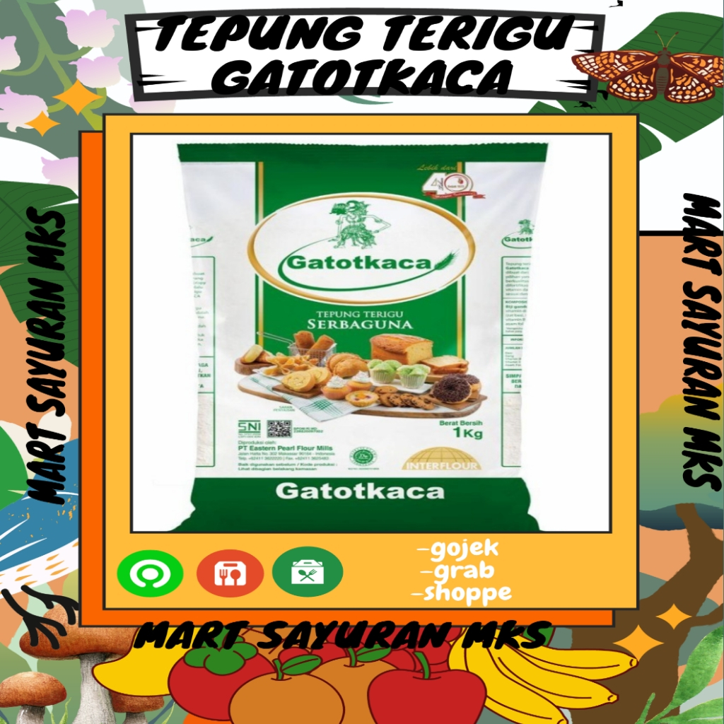 Terigu Gatot Kaca Kemasan 1kg