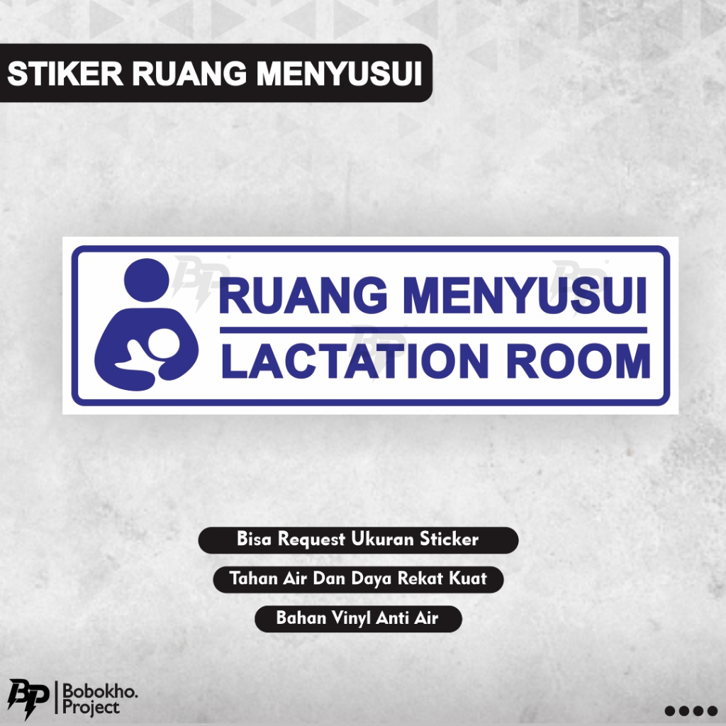

Stiker Ruang Menyusui / Stiker Klinik / Stiker Puskesmas / Stiker Asi / Ruang Asi / Pojok asi / Stiker Ruang Laktasi