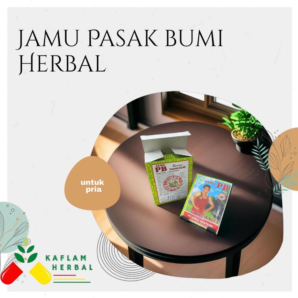 

Jamu Pasak Bumi Cap Singa Banteng 10 pcs