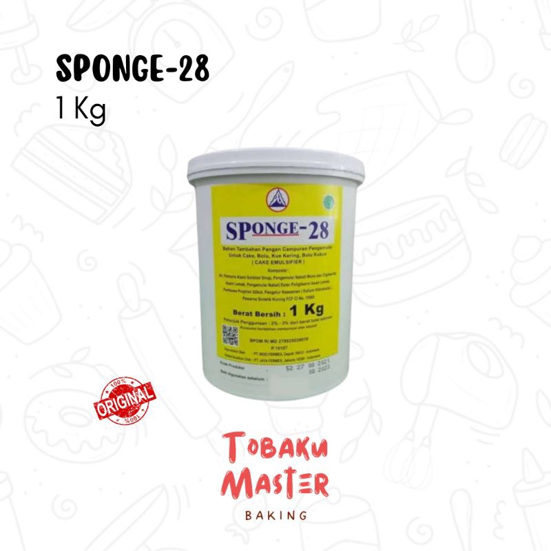 

[ 1 KG ] Sponge 28 1 Kg Cake Elmusifier
