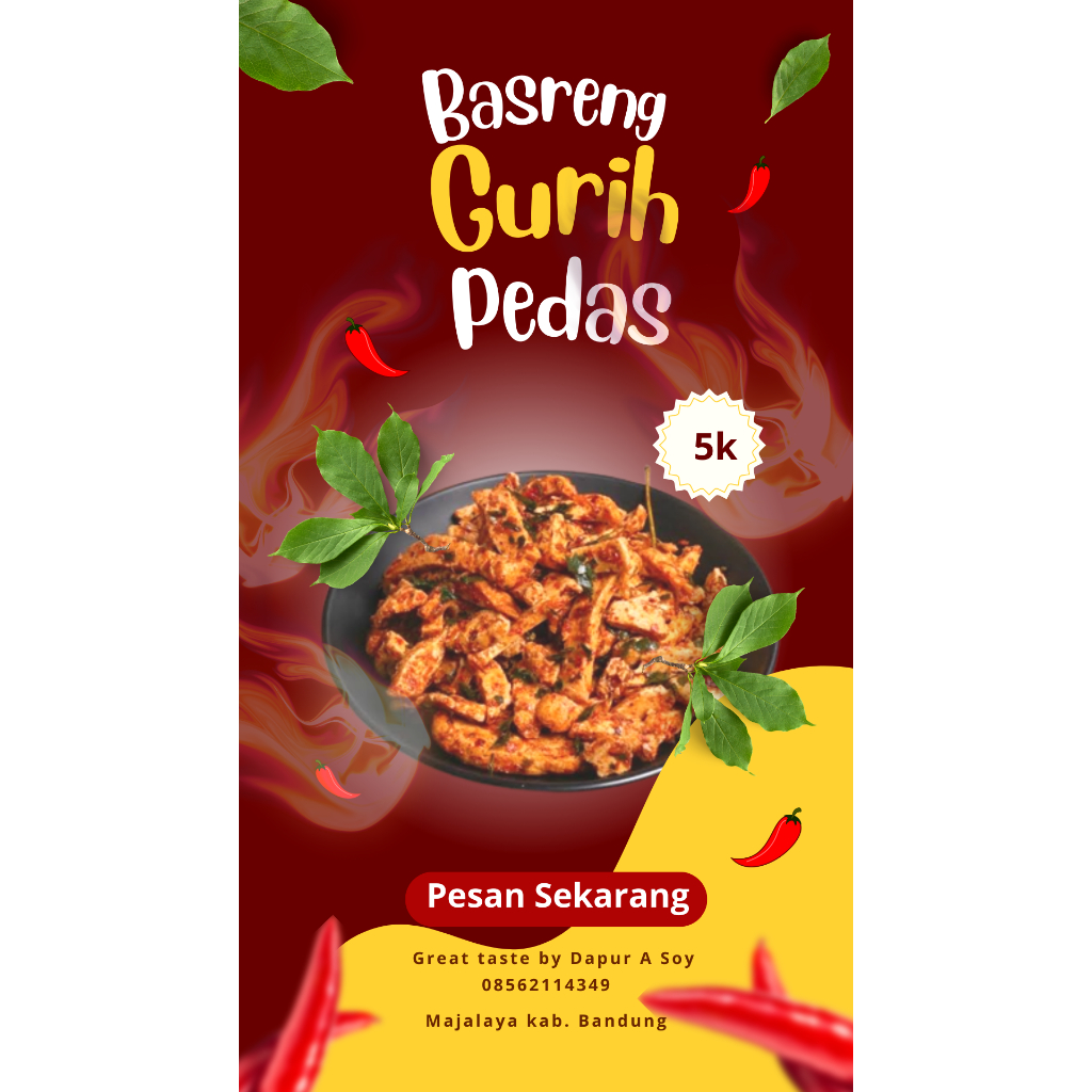 

Basreng gurih pedas