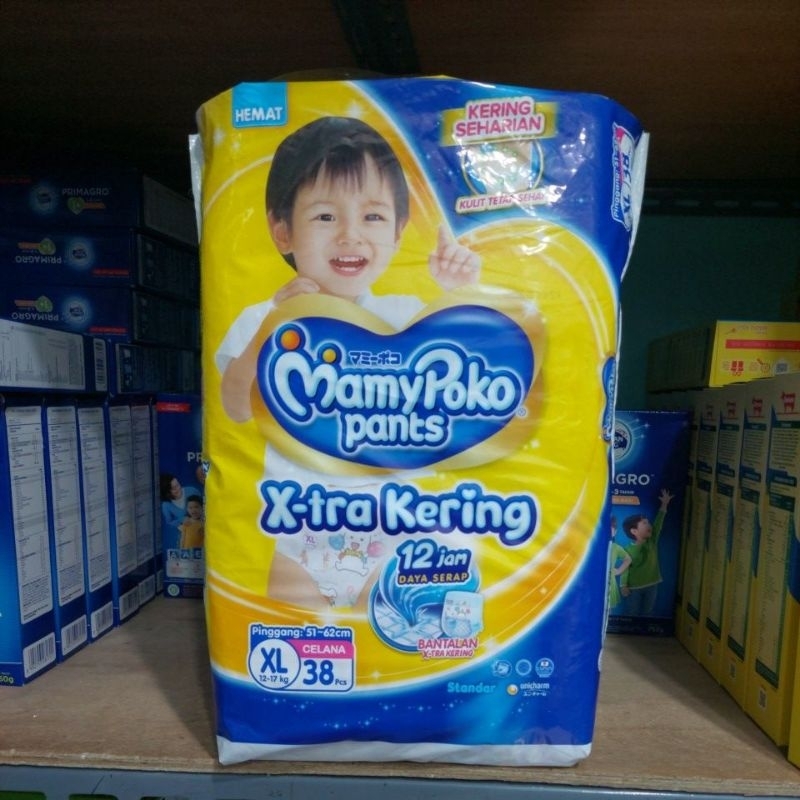 Mamypoko Standar XL38 Tipe Celana / Mamy Poko XL 38