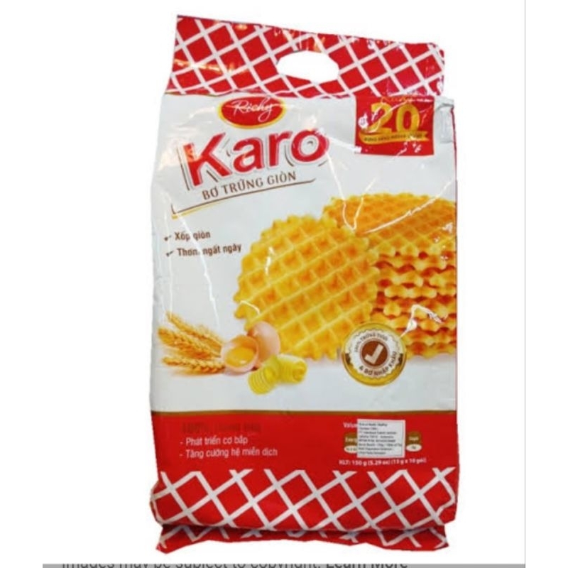 

Richy Karo - Crispy Butter waffles 150gr