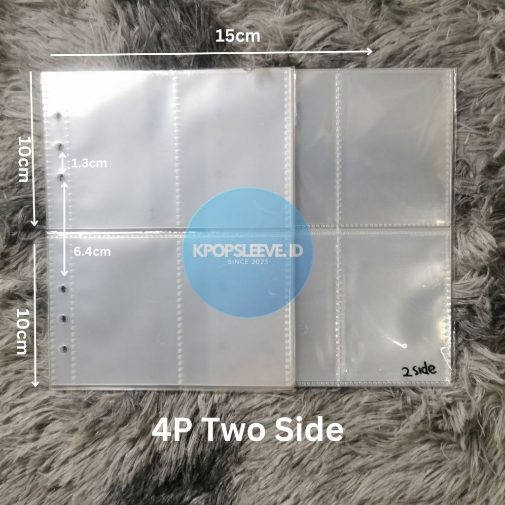 

Sleeve A5 (10Lembar) Double Side 2 Sisi Binder Photocard