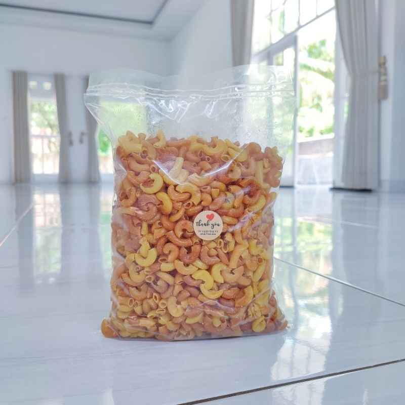 

Makaroni 3R Rasa Original / Asin ( Kemasan 1/2 kg )