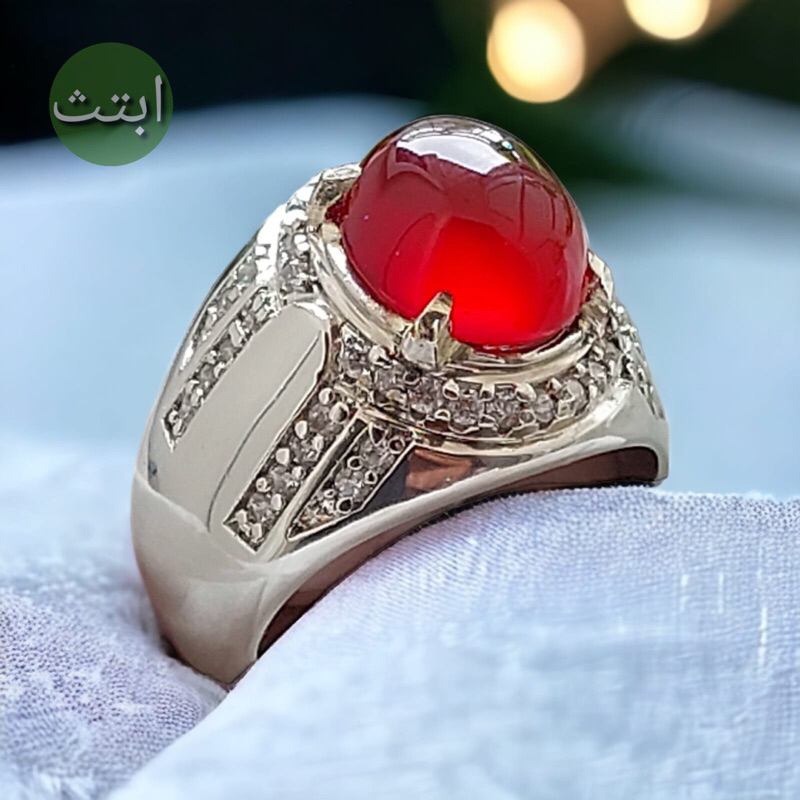 CINCIN BATU AKIK CEMPAKA JADE ACEH DIJAMIN ASLI 100%