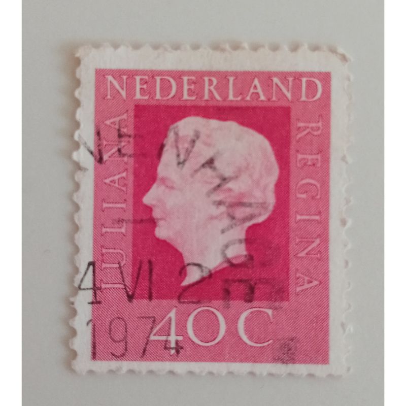 

[STAMP COLLECTION FOR SALE] Prangko Nederland Stamp (used) - Juliana Regina