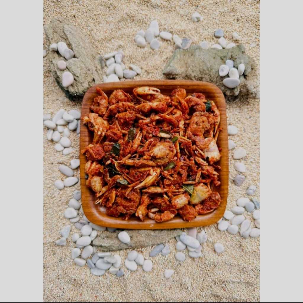 

BABY CRAB CRISPY 1 KG EXTRA PEDAS DAUN JERUK