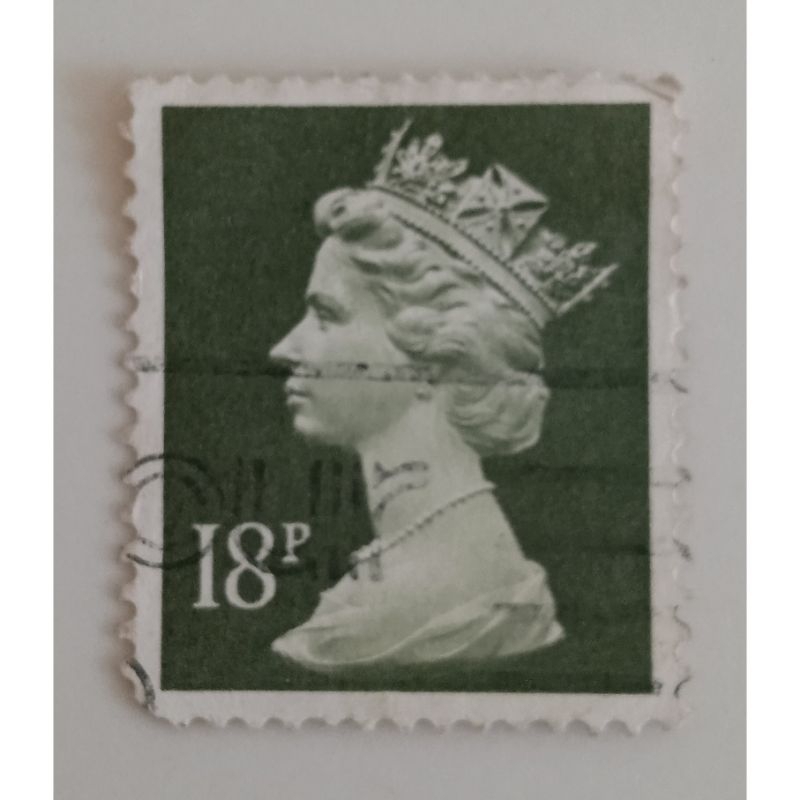

[STAMP COLLECTION FOR SALE] Prangko England Stamp (Used) - Ratu Elizabeth II