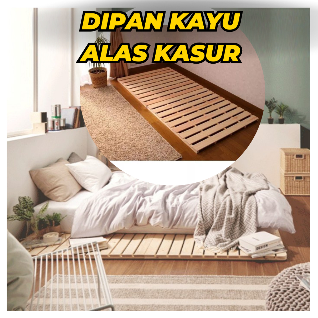 Dipan tempat tidur minimalis ranjang divan kasur dipan kayu minimalis 90x100cm