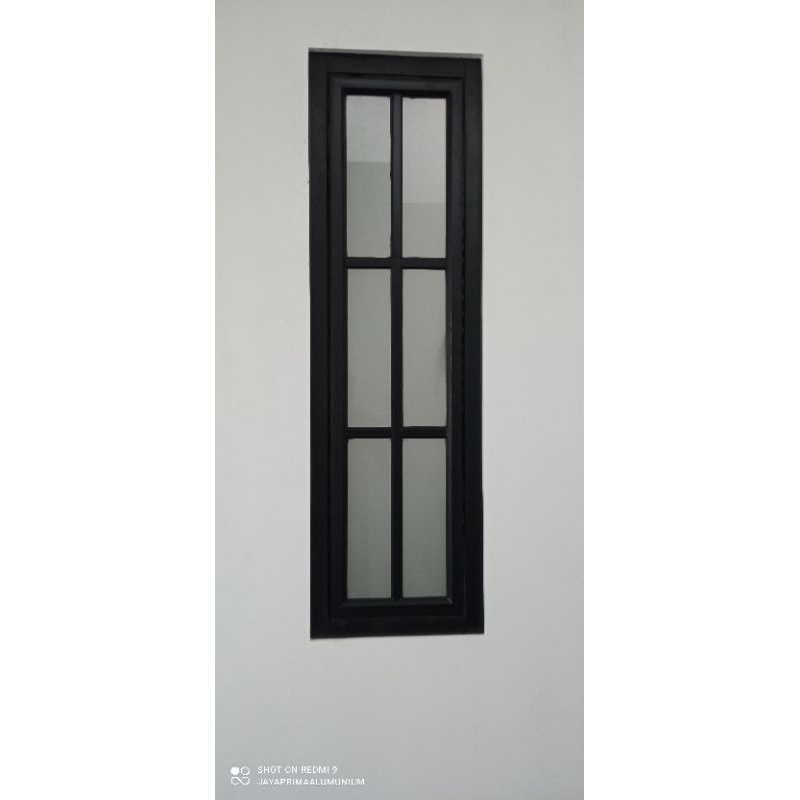 Kusen +jendela Aluminium list ornamen ukuran 40x150cm