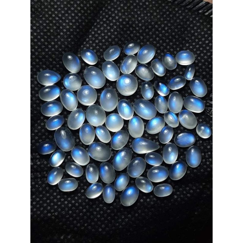 NATURAL MOONSTONE OVAL CEYLON SRILANKA + MEMO LAB