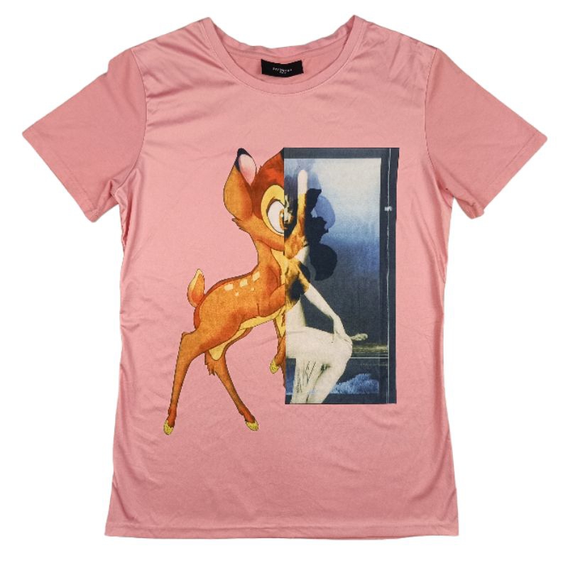 Givenchy Bambi Tee Shirt Pink