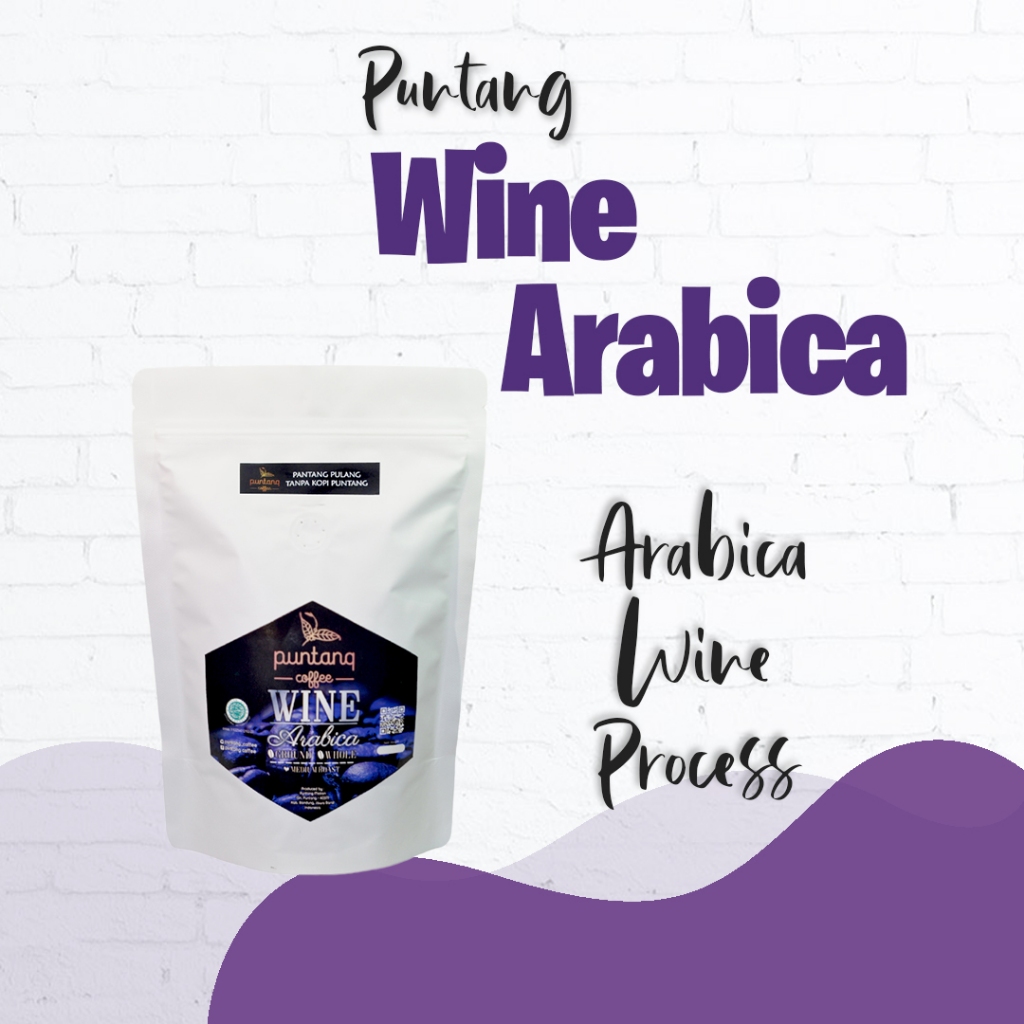 

biji/Bubuk Kopi Arabika puntang Wine Process 100gr