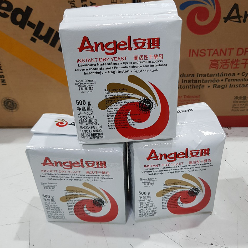 

➶⁎✶ Ragi Instant ANGEL / EAGLE 500 gram GROSIR / yeast kering 500g Serba Murah